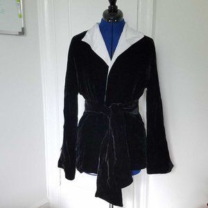 Neiman Marcus Vintage Velvety Tie Jacket